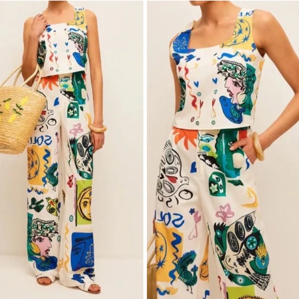Commense Colorful Printed 2 sets